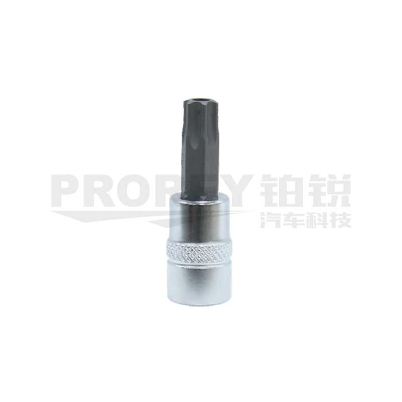 飛鷹 1312211 1/4英寸 x L37 旋具套筒，星型中圓孔 TH8