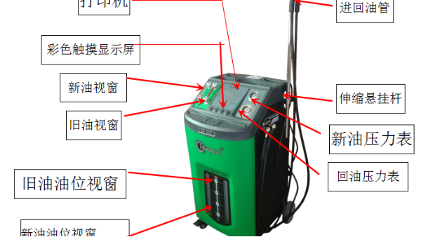 使用全自動等量變速箱換油機(jī)換油時的標(biāo)準(zhǔn)步驟