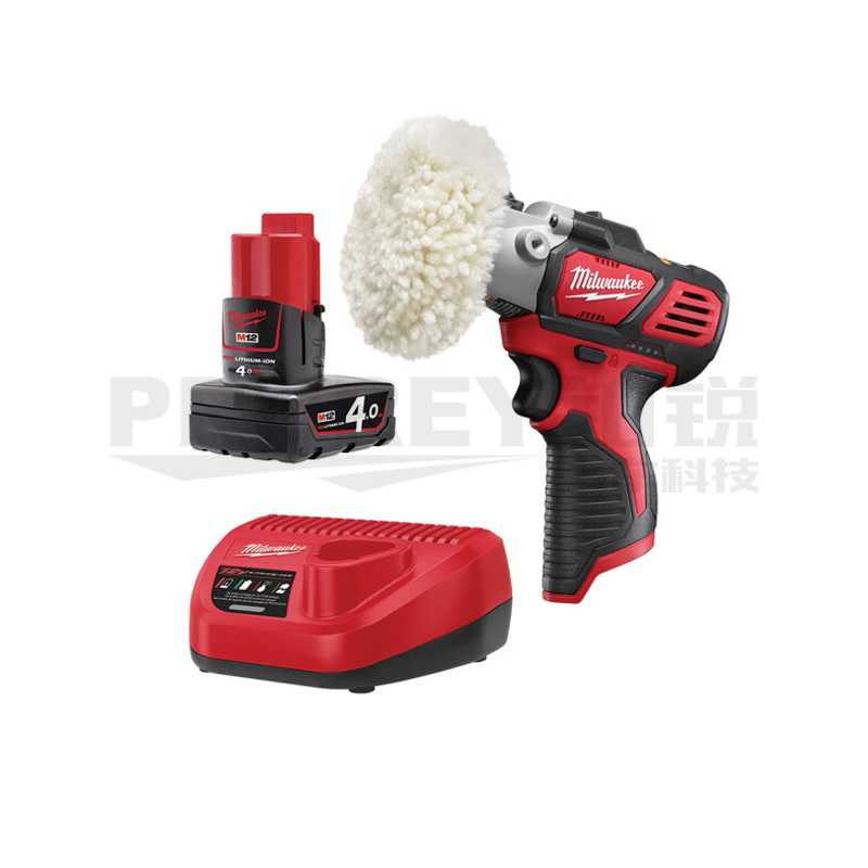 美沃奇 Milwaukee M12BPS-402 M12電動(dòng)拋光機(jī)(兩電一充)