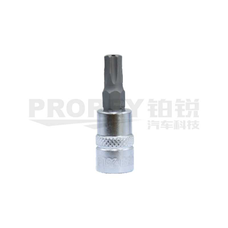 飛鷹 1320110 1/4英寸 x L37旋具套筒，五星中圓孔TS30