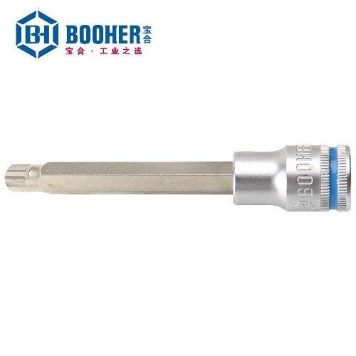寶合 2323608 12.5mm系列100mm長(zhǎng)12角旋具套筒M8