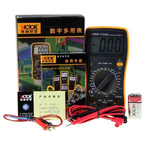 勝利 VC9208 數(shù)字萬(wàn)用表