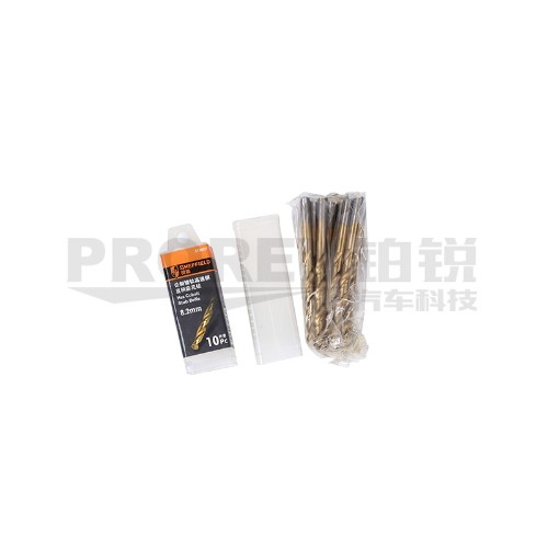 鋼盾 S136201 直柄鍍鈦高速鋼麻花鉆10.1mm