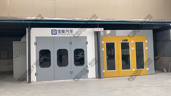 廣東寶能4S店-河源直營店-烤漆房2