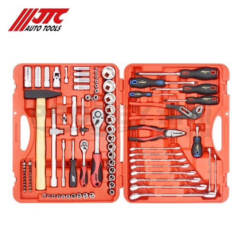 JTCH090C 90PCS 綜合工具組(紅色)